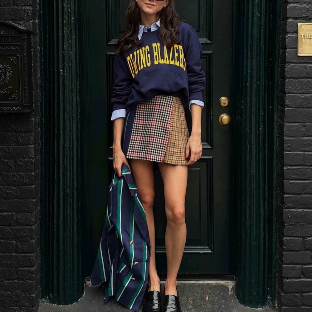 Rowing Blazers Plaid Skirt